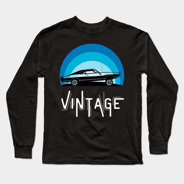 80s Car Long Sleeve T-Shirt by Xtian Dela ✅